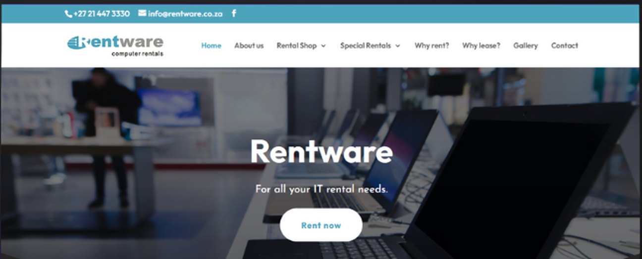 Rentware website